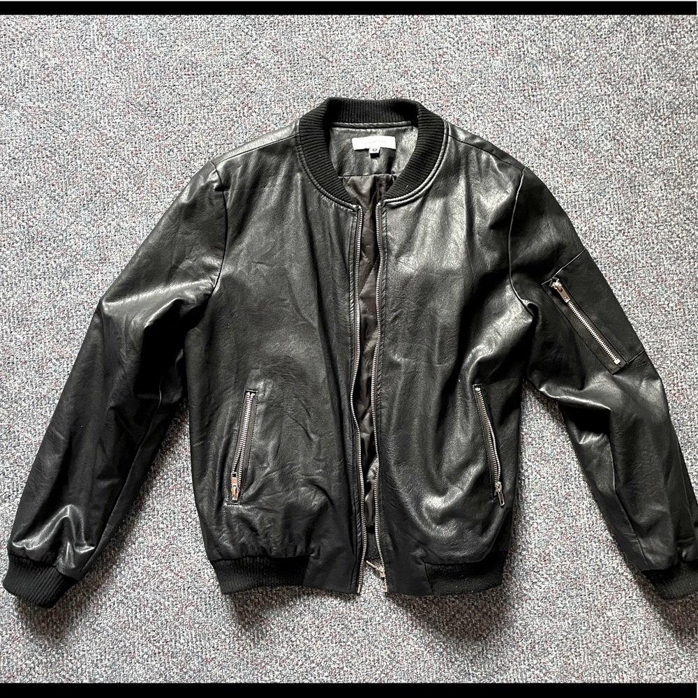 Vegan Leather Jacket